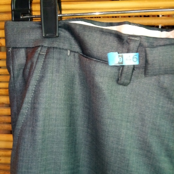 Alberto Cardinali 30x29 Mens Normcore Gray Dress Pants - Picture 4 of 6